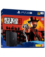 Игровая приставка Sony PlayStation 4 Pro 1Tb Black (CUH-7216B) + Red Dead Redemption 2